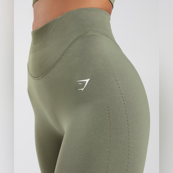 GYMSHARK SWEAT SEAMLESS LEGGINGS - Picture 3 of 3